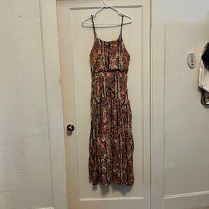 Free People Strappy Floral Maxi Dress